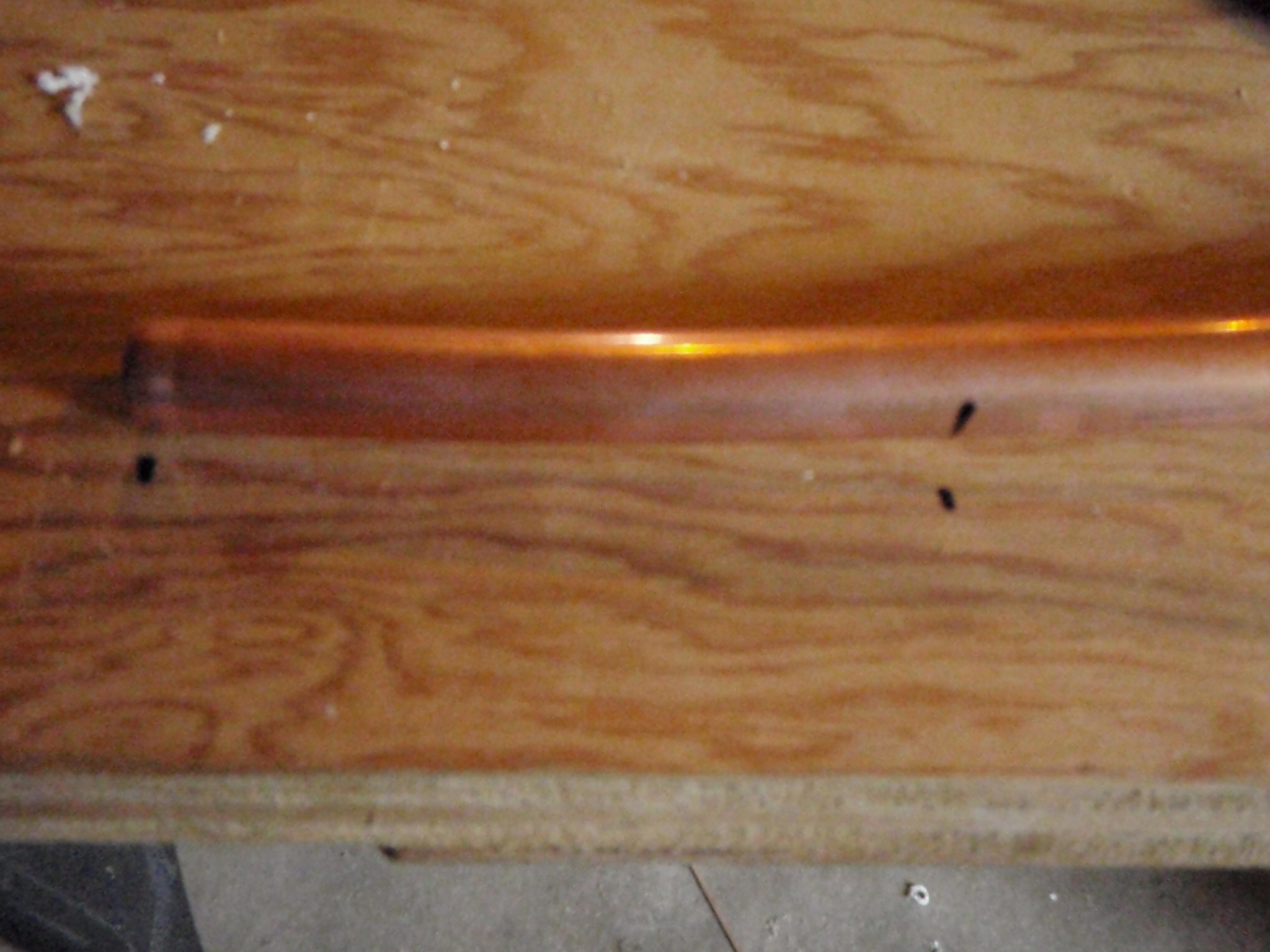 Marking the copper tubing